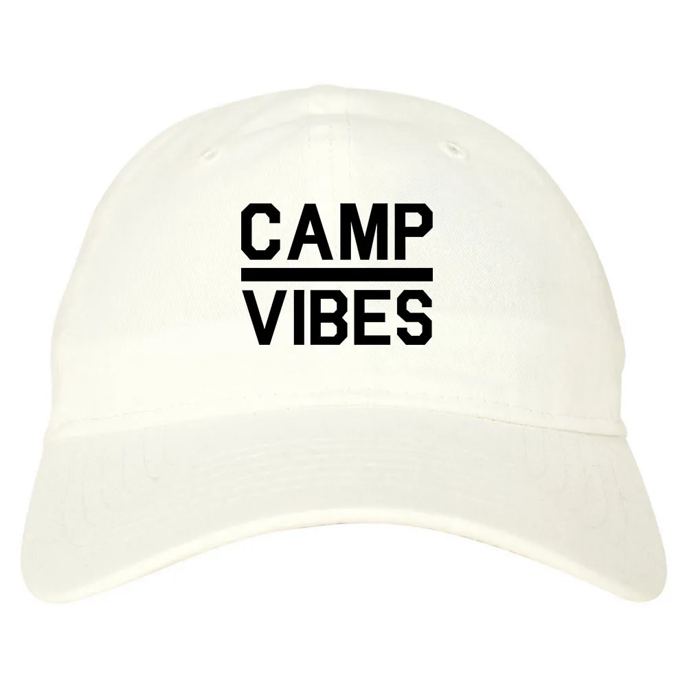 Camp Vibes Mens Dad Hat Baseball Cap