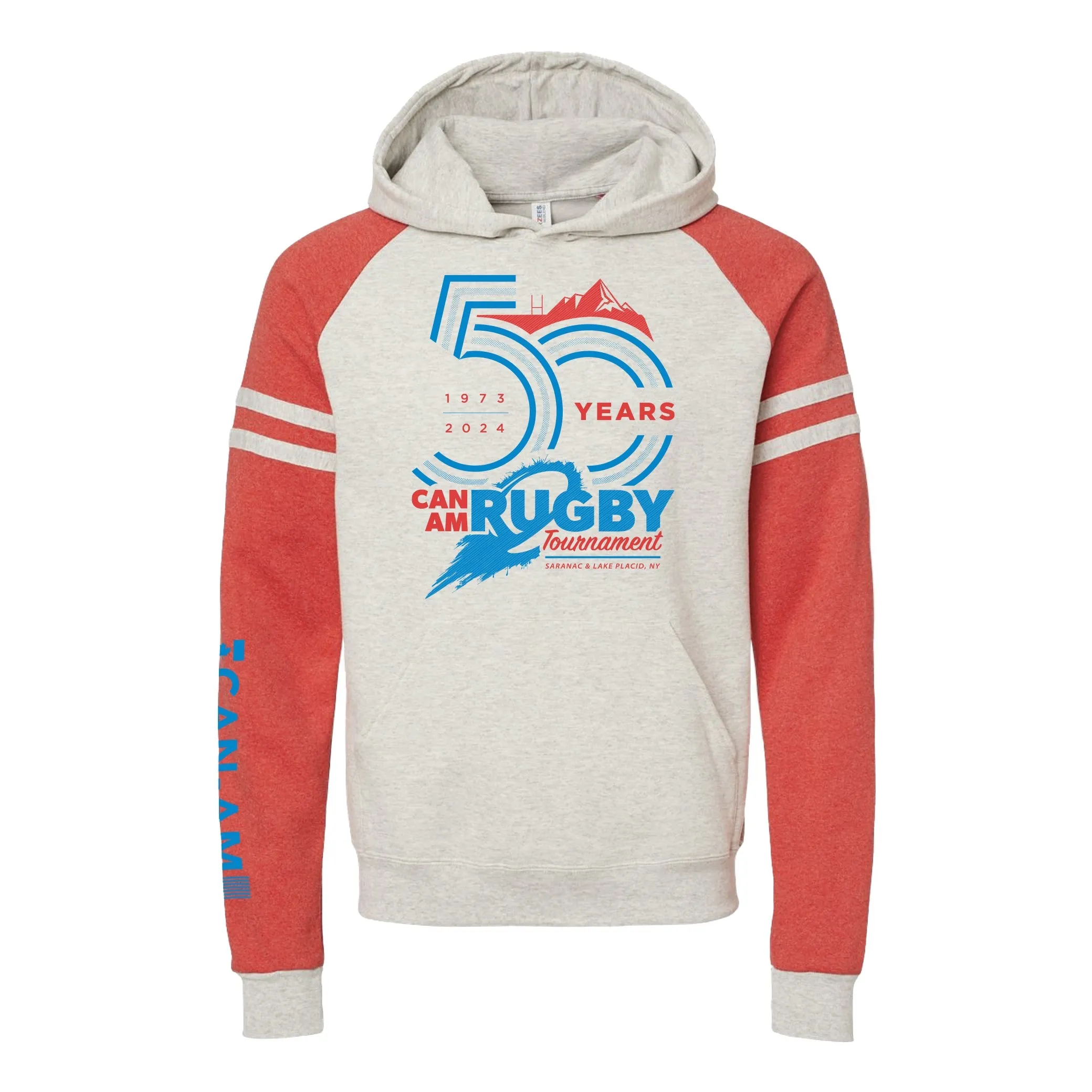 Can-Am Rugby 2024 Varsity Hoodie -  SMALL ONLY