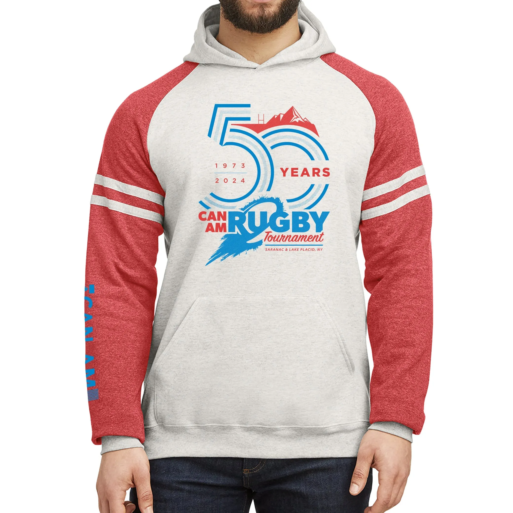 Can-Am Rugby 2024 Varsity Hoodie -  SMALL ONLY