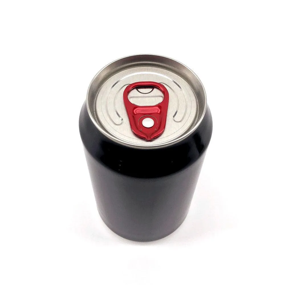 Can Fresh - 330mL Full Aperture - Black - Aluminium Cans - 300 units