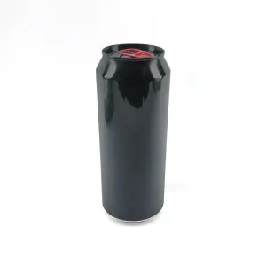 Can Fresh - 500mL Full Aperture - Black -  Aluminium Cans - 207 units