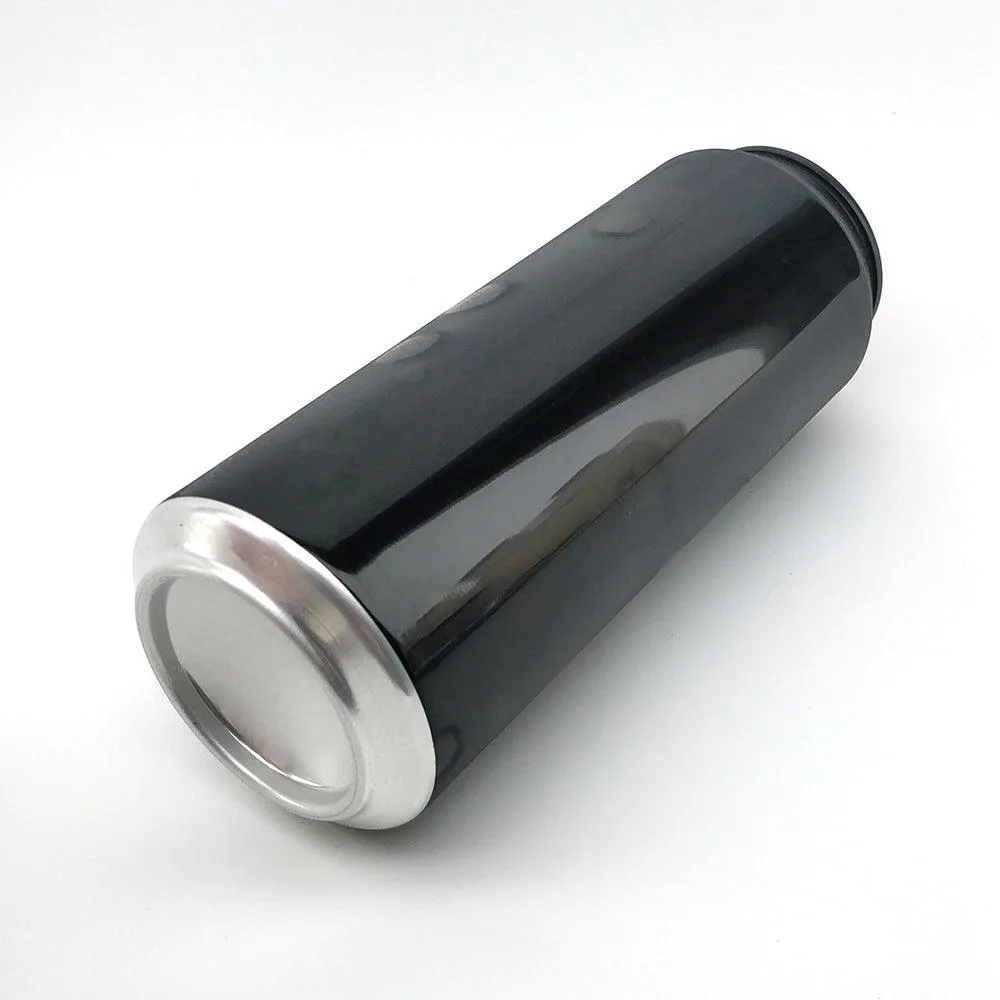 Can Fresh - 500mL Full Aperture - Black -  Aluminium Cans - 207 units