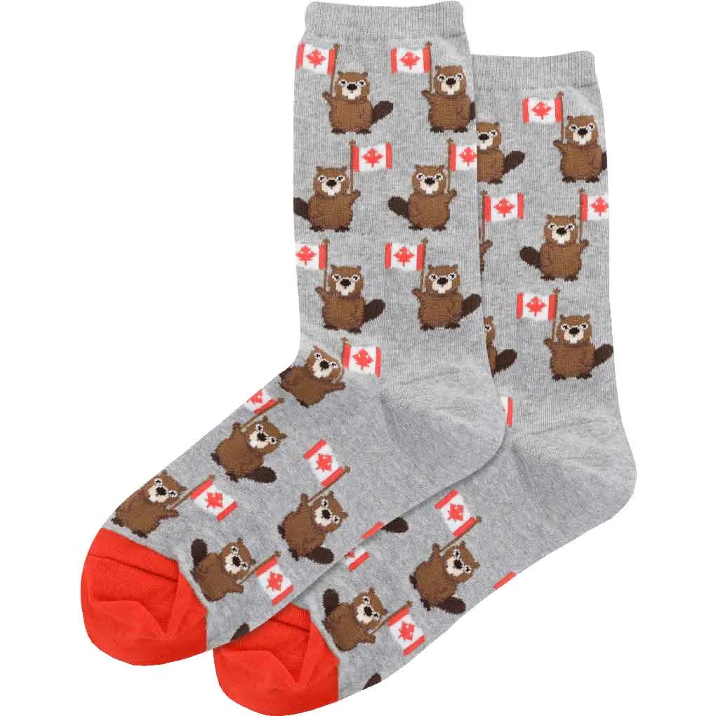 Canada Beaver Socks for Her