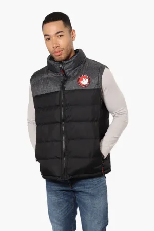 Canada Weather Gear Contrast Bubble Vest - Black