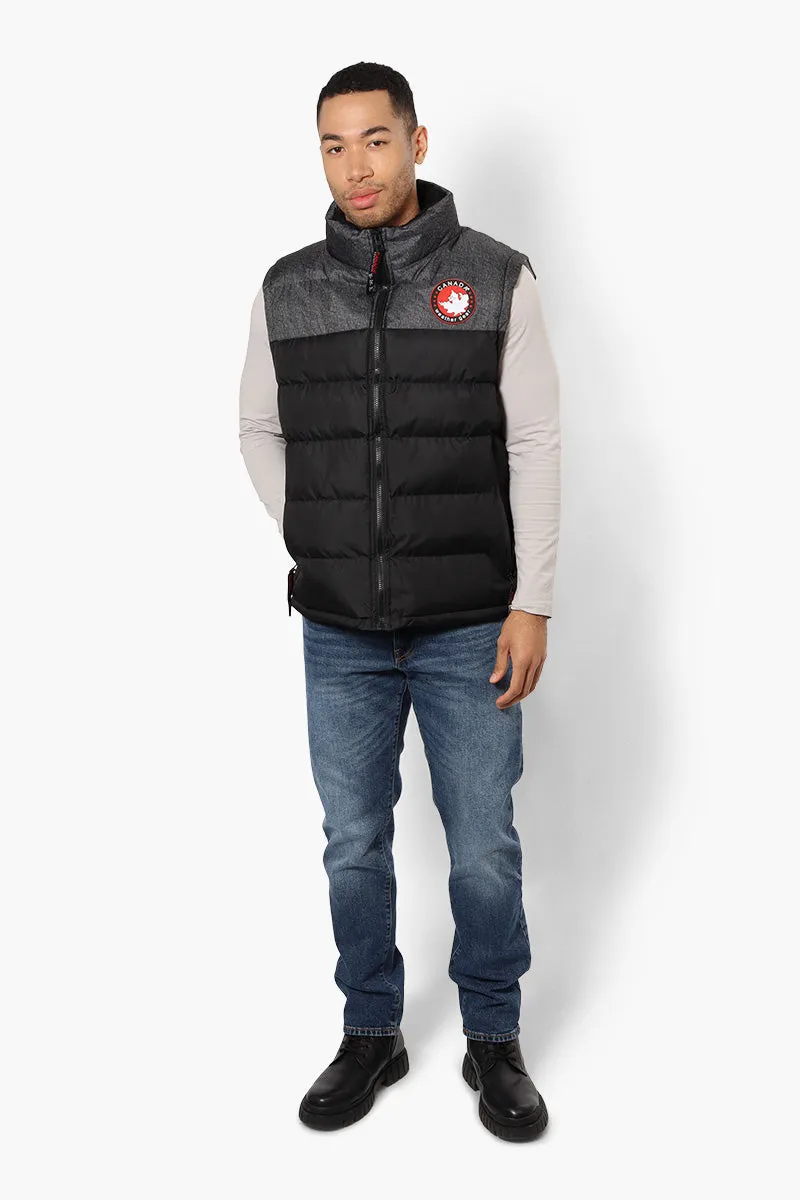 Canada Weather Gear Contrast Bubble Vest - Black