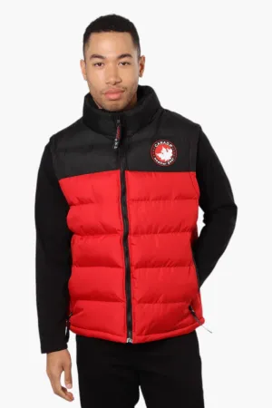 Canada Weather Gear Contrast Bubble Vest - Red