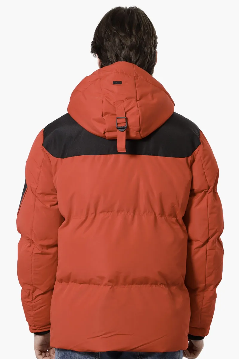 Canada Weather Gear Mouton Lined Bomber Jacket - Red