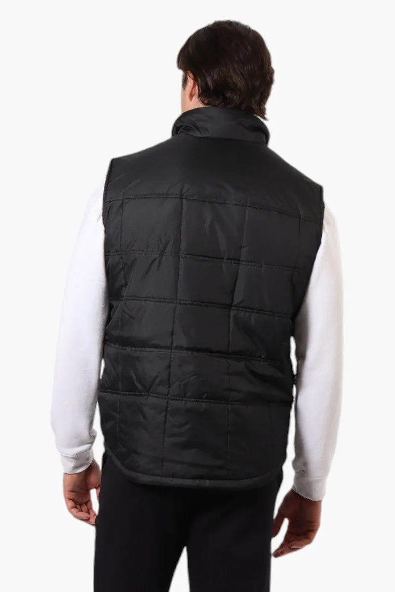 Canada Work Gear Sherpa Collar Bubble Vest - Black