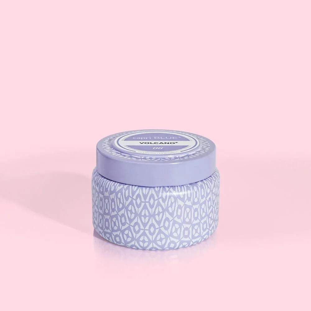 Candle Capri Blue Print Tin 8.5oz