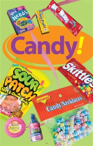 Candy- 28" x 44" .020 Styrene Insert