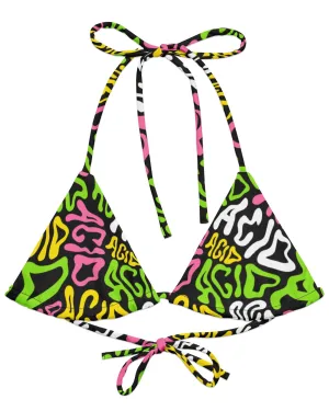 Candy Acid Bikini Top