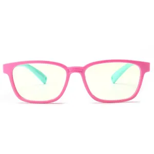 Candy - (Age 3-6)Kids Blue Light Blocking Computer Reading Gaming Glasses - Pink