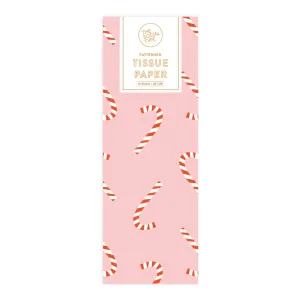 Candy Cane Holiday Tissue Paper