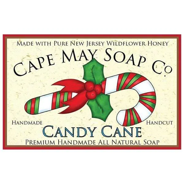 Candy Cane Soap