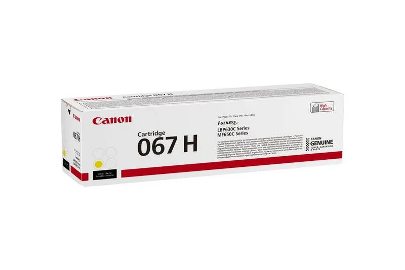 Canon Toner Cartridge 067 H - Yellow