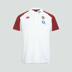 Canterbury England Vapodri Polo Bright White Adults