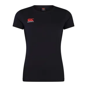 Canterbury Womens Small Logo Cotton T-Shirt