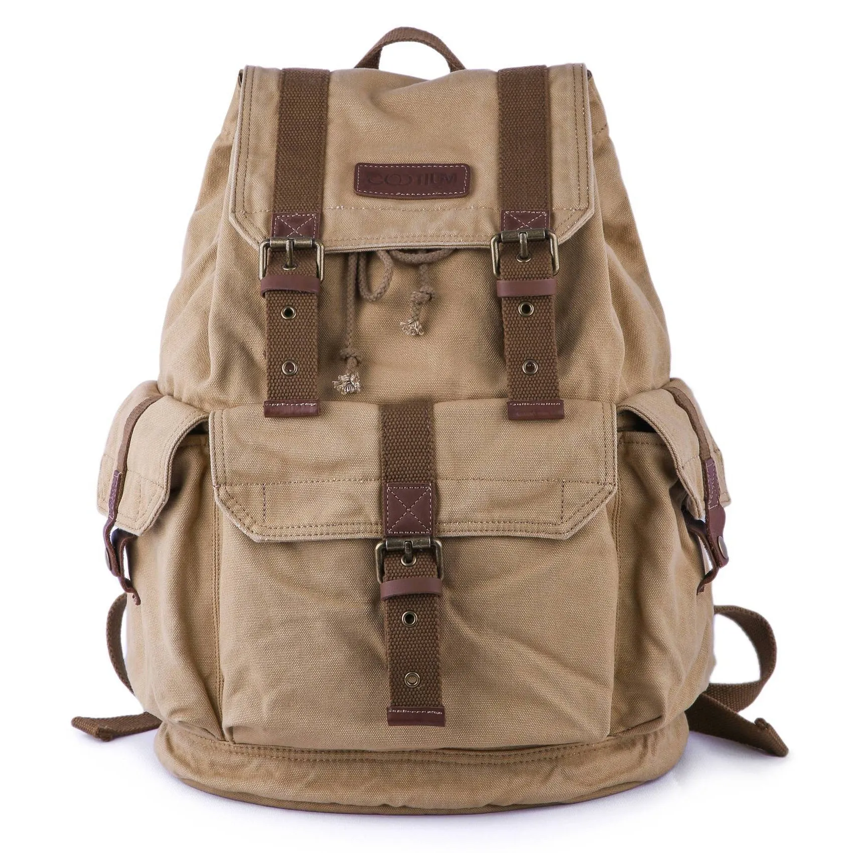 Canvas Backpack Rucksack #21101