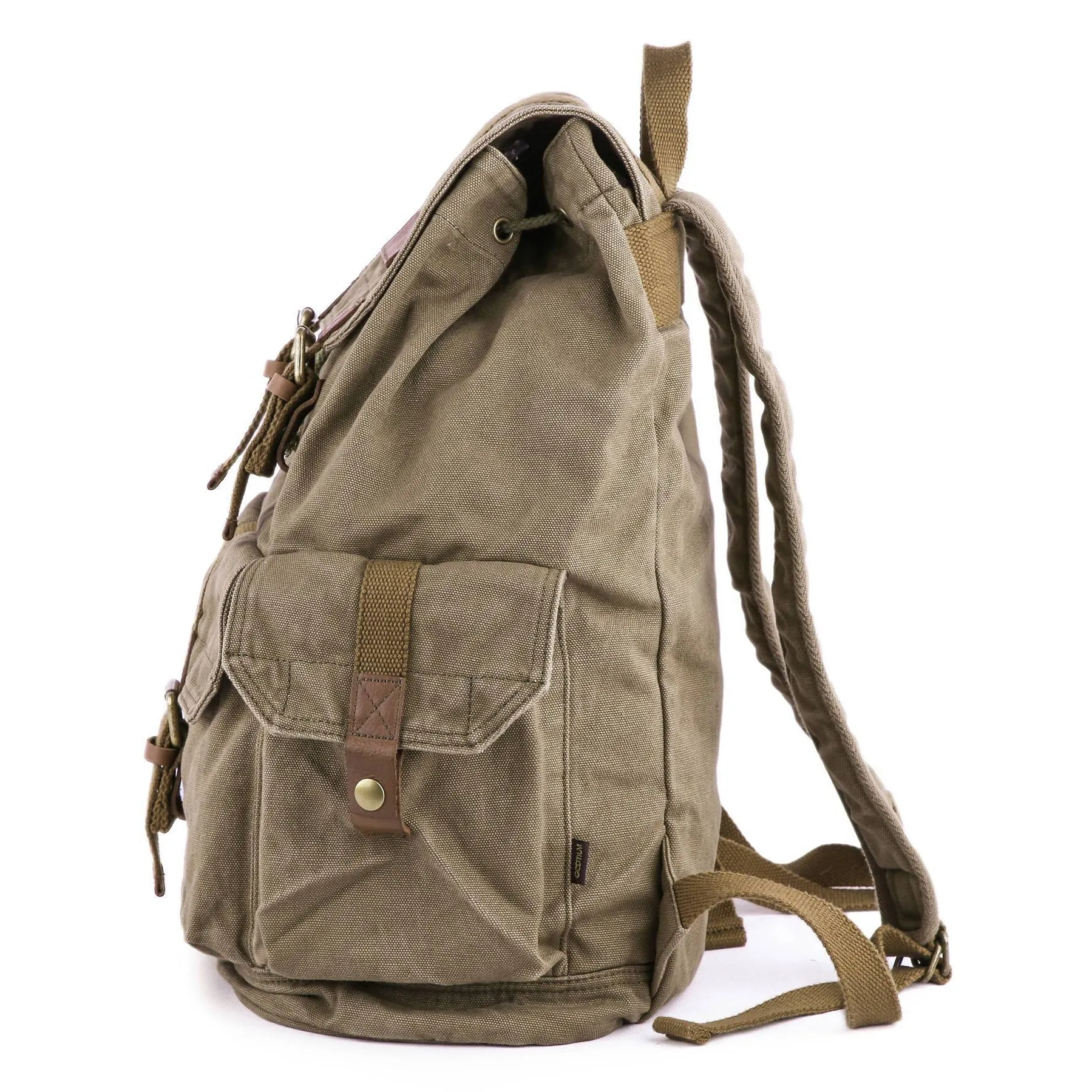 Canvas Backpack Rucksack #21101