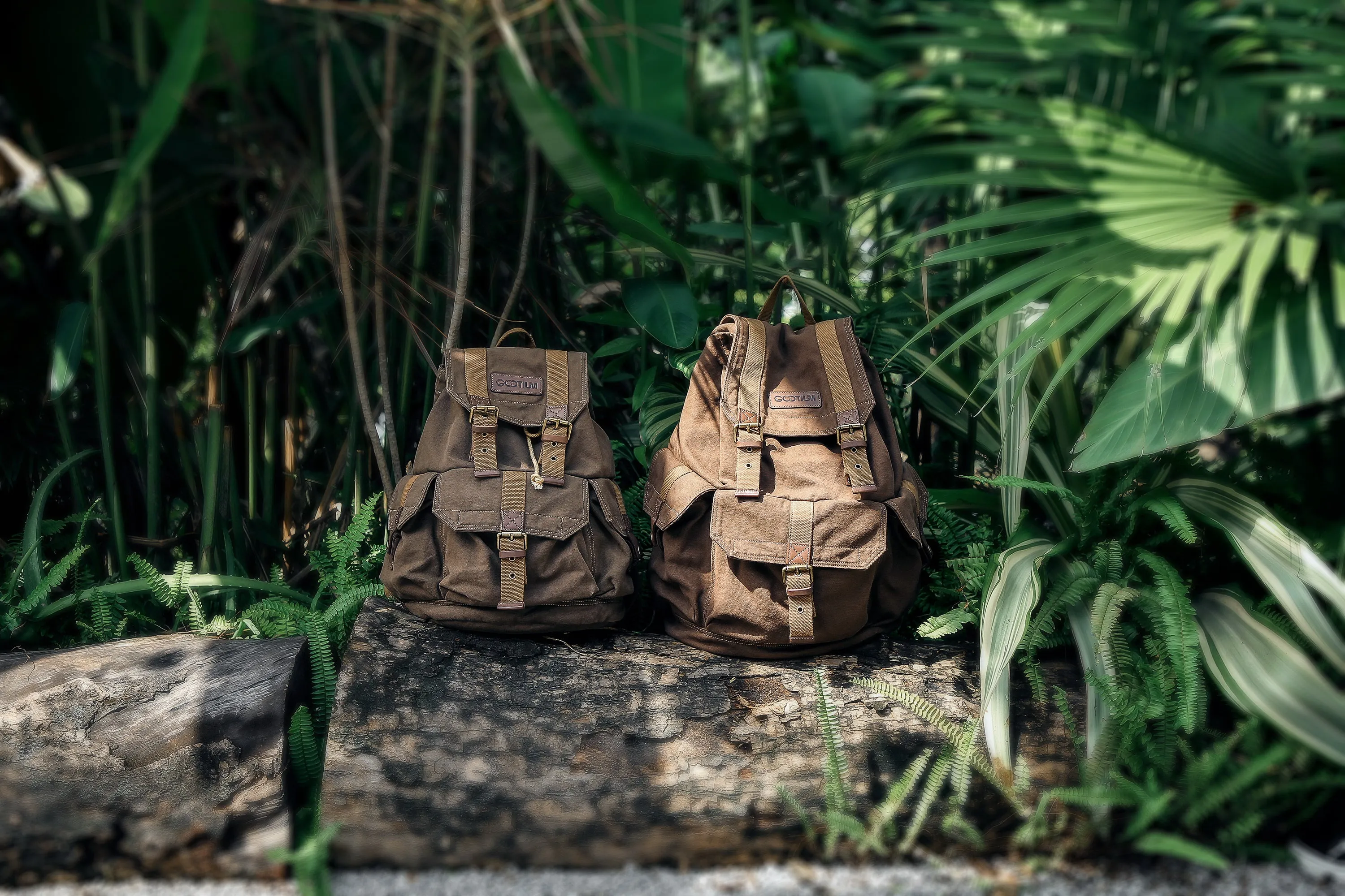 Canvas Backpack Rucksack #21101