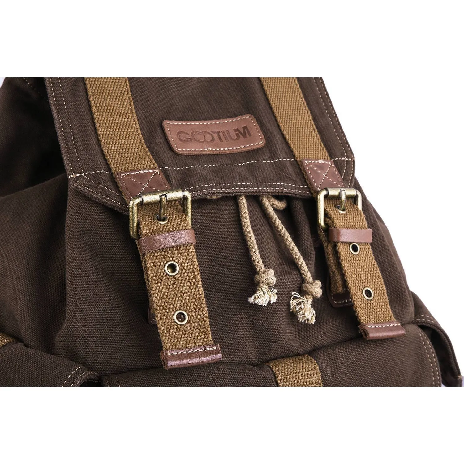 Canvas Backpack Rucksack #21101