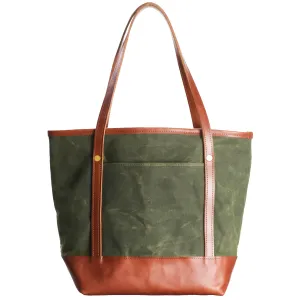 Canvas   Leather Tote