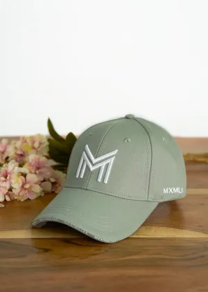 Cap (Sage Green/White)