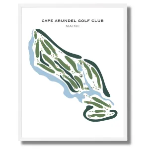 Cape Arundel Golf Club, Maine - Printed Golf Courses