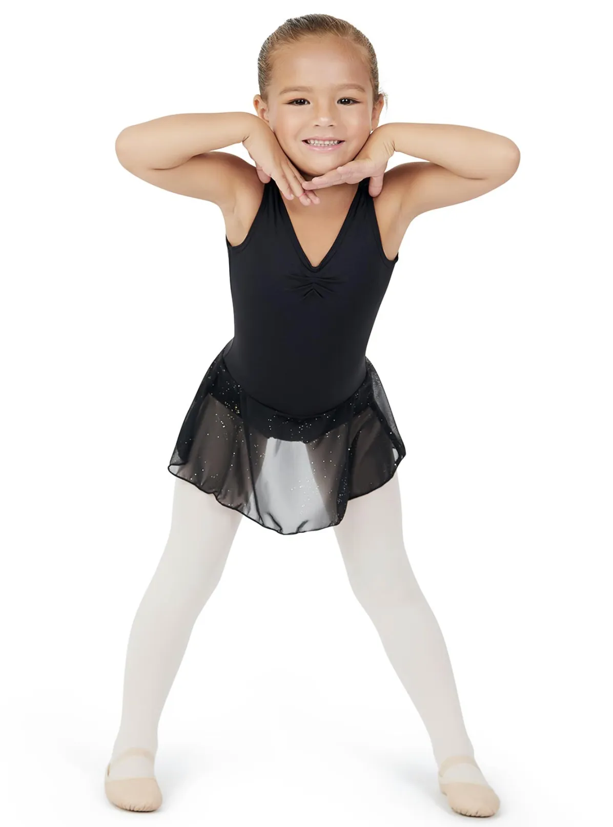 Capezio | Children's Pinch Front Tank Dress