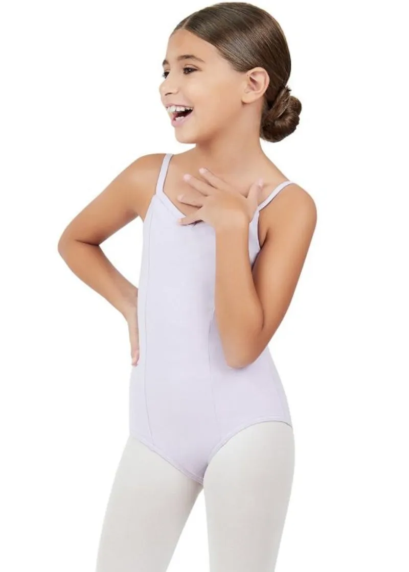 Capezio Classics Princess Seam Youth Camisole Leotard (Black)