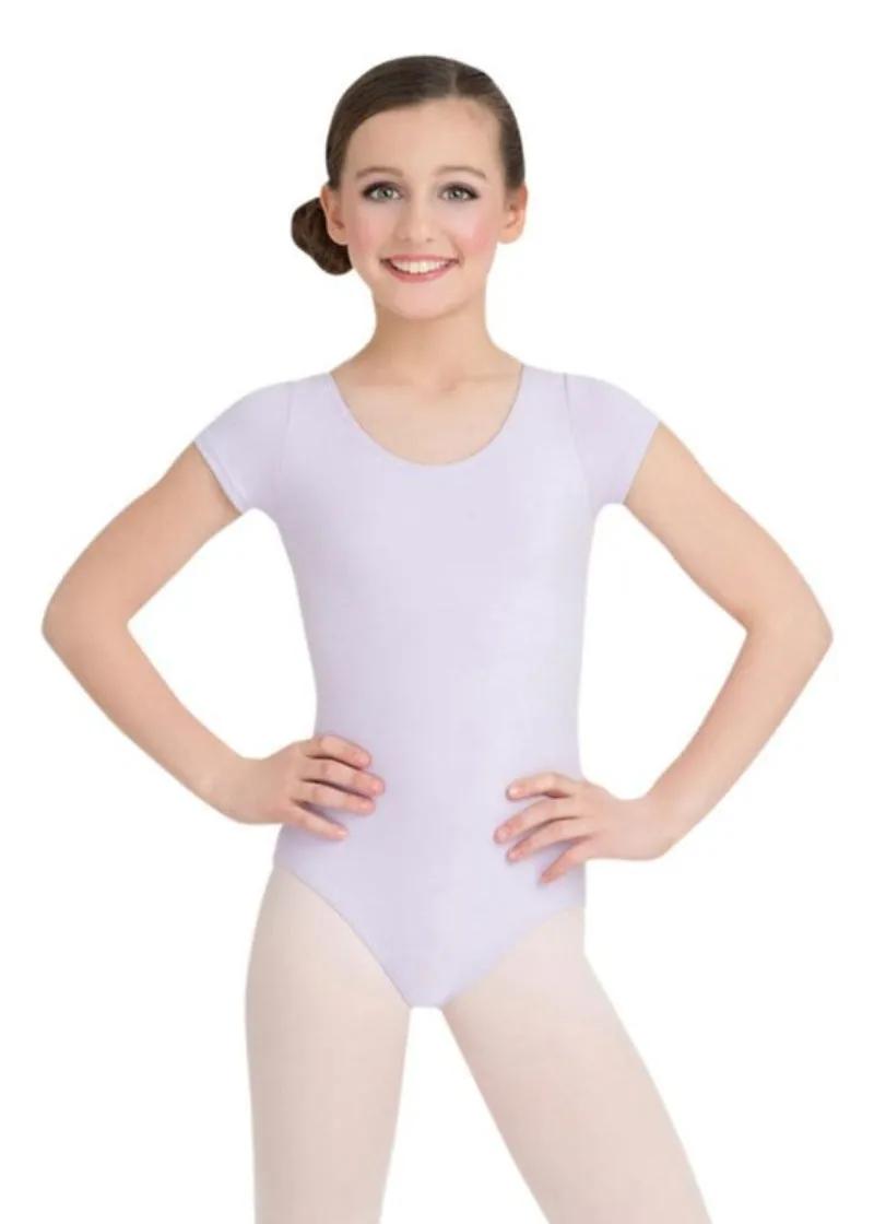 Capezio Classics Youth Cotton Short Sleeve Leotard