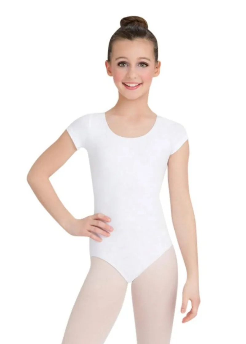 Capezio Classics Youth Cotton Short Sleeve Leotard