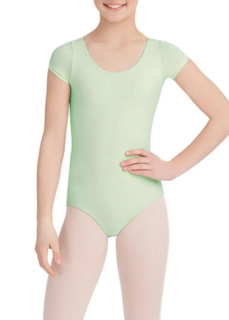 Capezio Classics Youth Cotton Short Sleeve Leotard