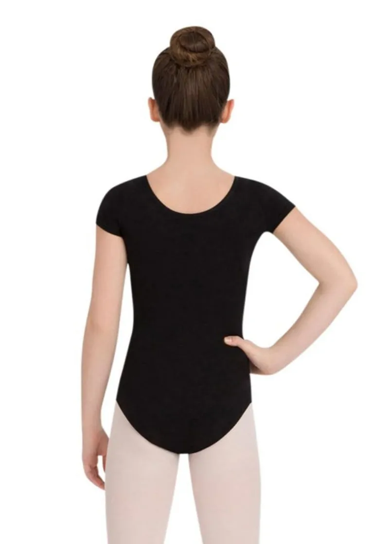 Capezio Classics Youth Cotton Short Sleeve Leotard