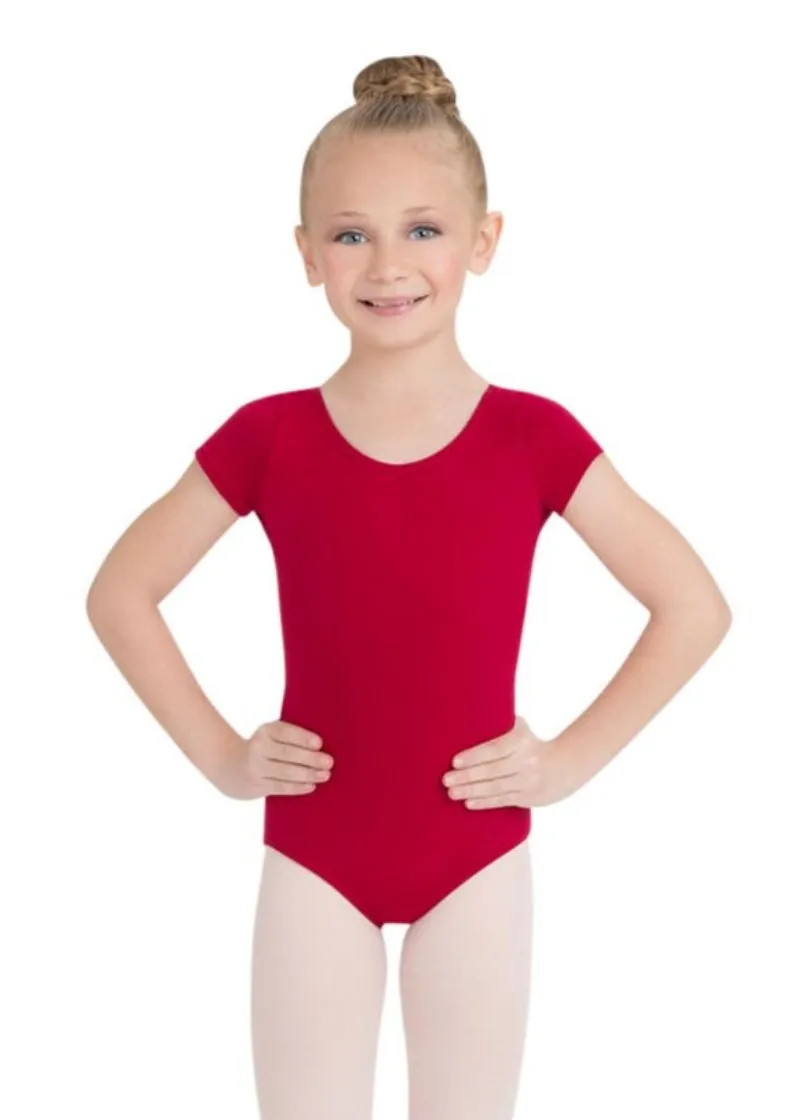 Capezio Classics Youth Cotton Short Sleeve Leotard