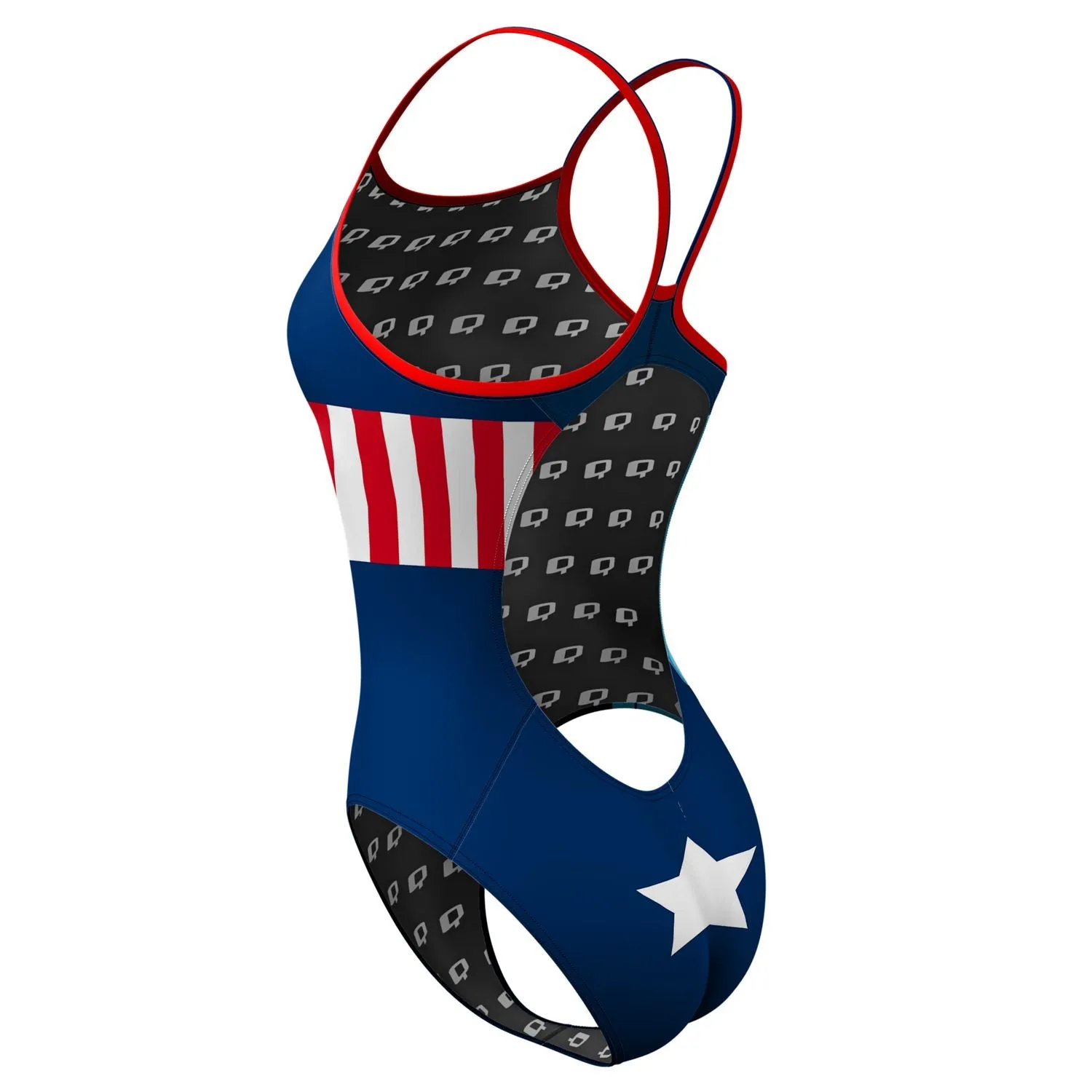 Cap'n Skinny Strap Swimsuit