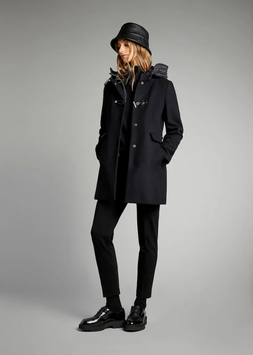 Cappotto Toggle Coat nero