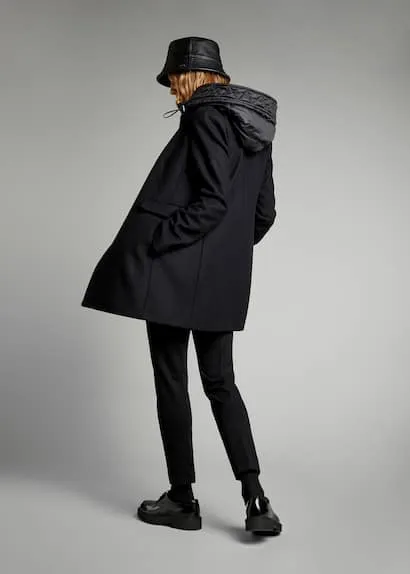 Cappotto Toggle Coat nero