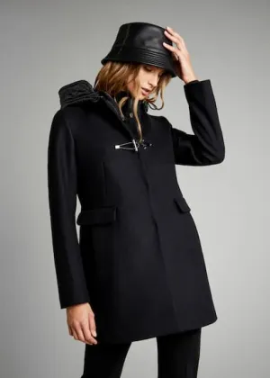 Cappotto Toggle Coat nero