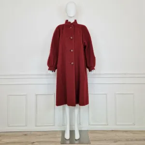 Cappotto vintage bordeaux