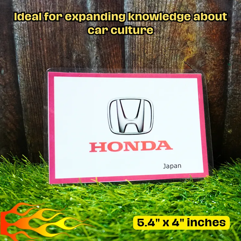 Car Brand Flash Cards