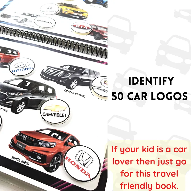 Car Logo Busy Book