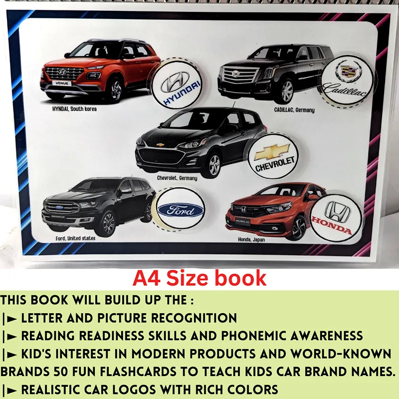 Car Logo Busy Book