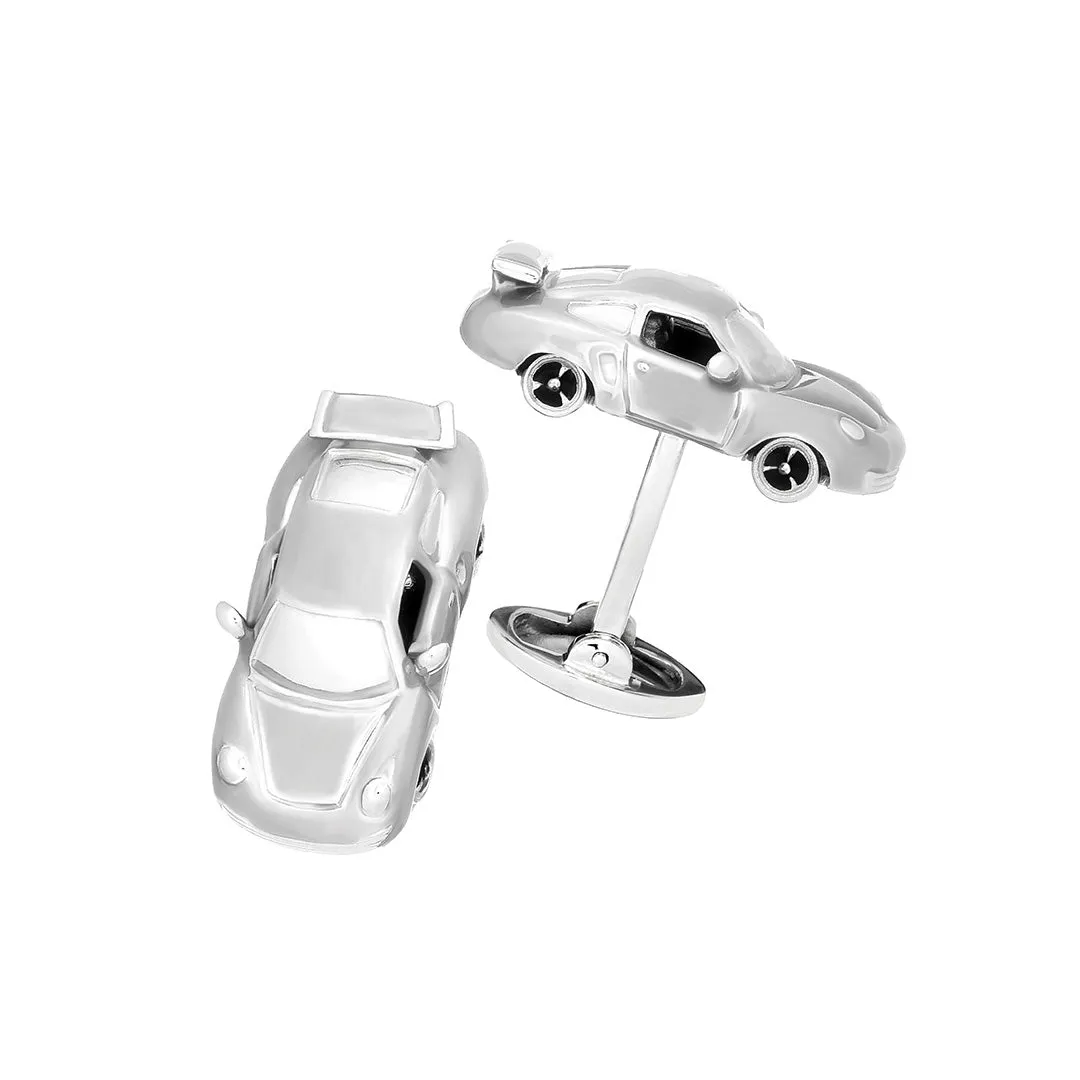 Car Sports Sterling Cufflinks