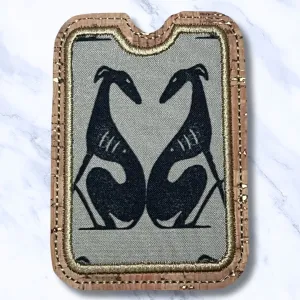 Card Holder Elegant Hounds