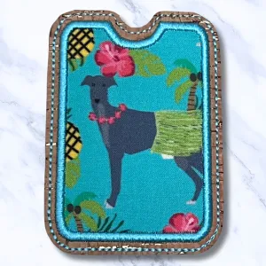 Card Holder Hula Hound Grey