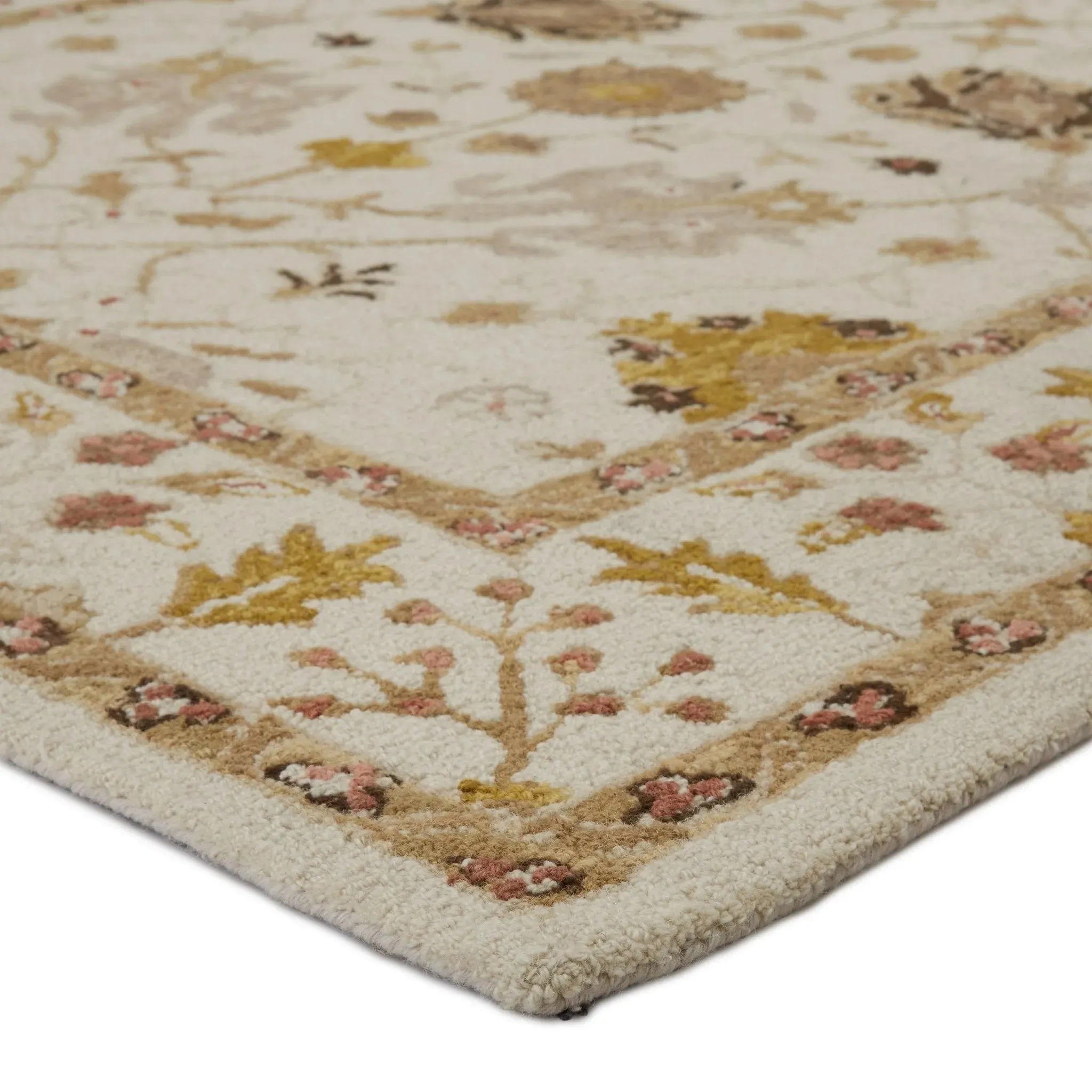 Cardamom COM01 Ivory/Gold Rug