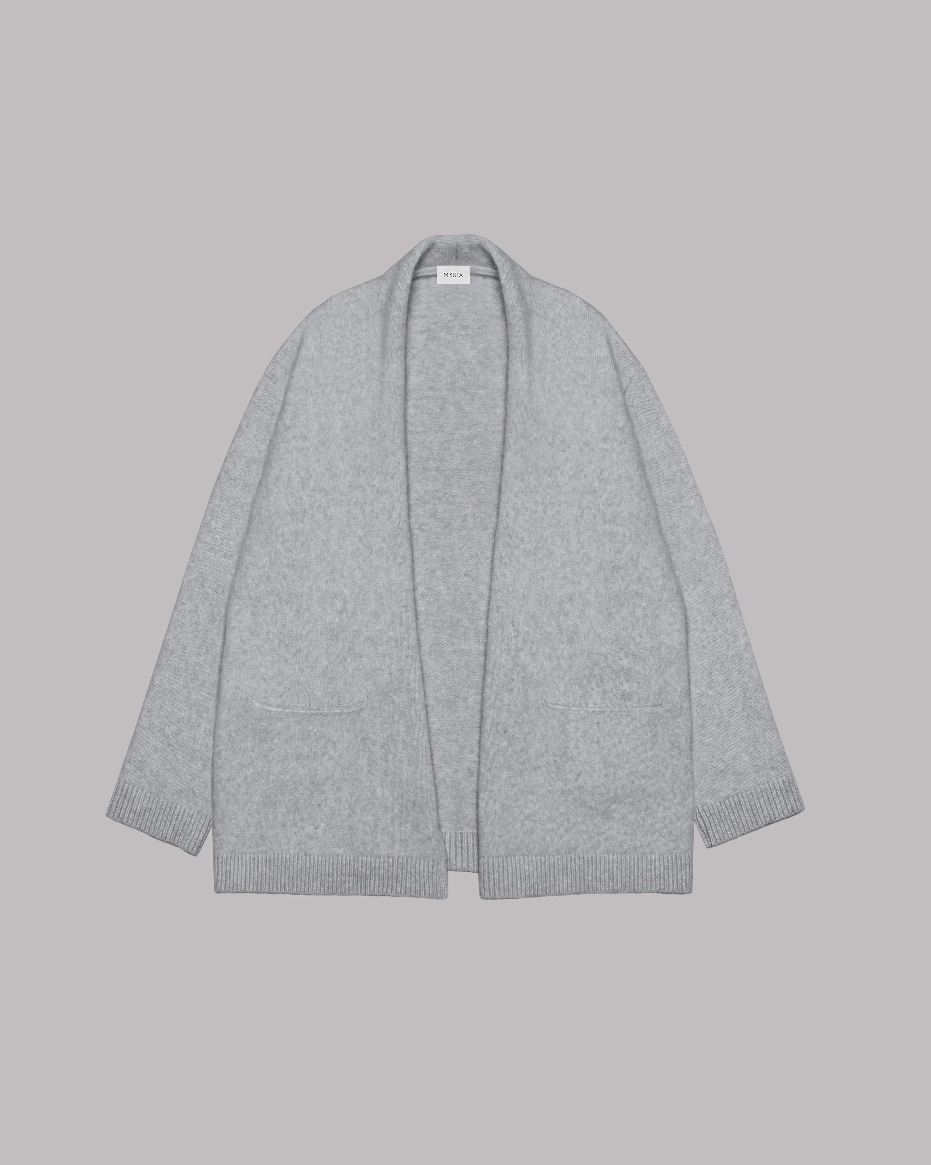 Cardigan The Grey Oversized Knitted