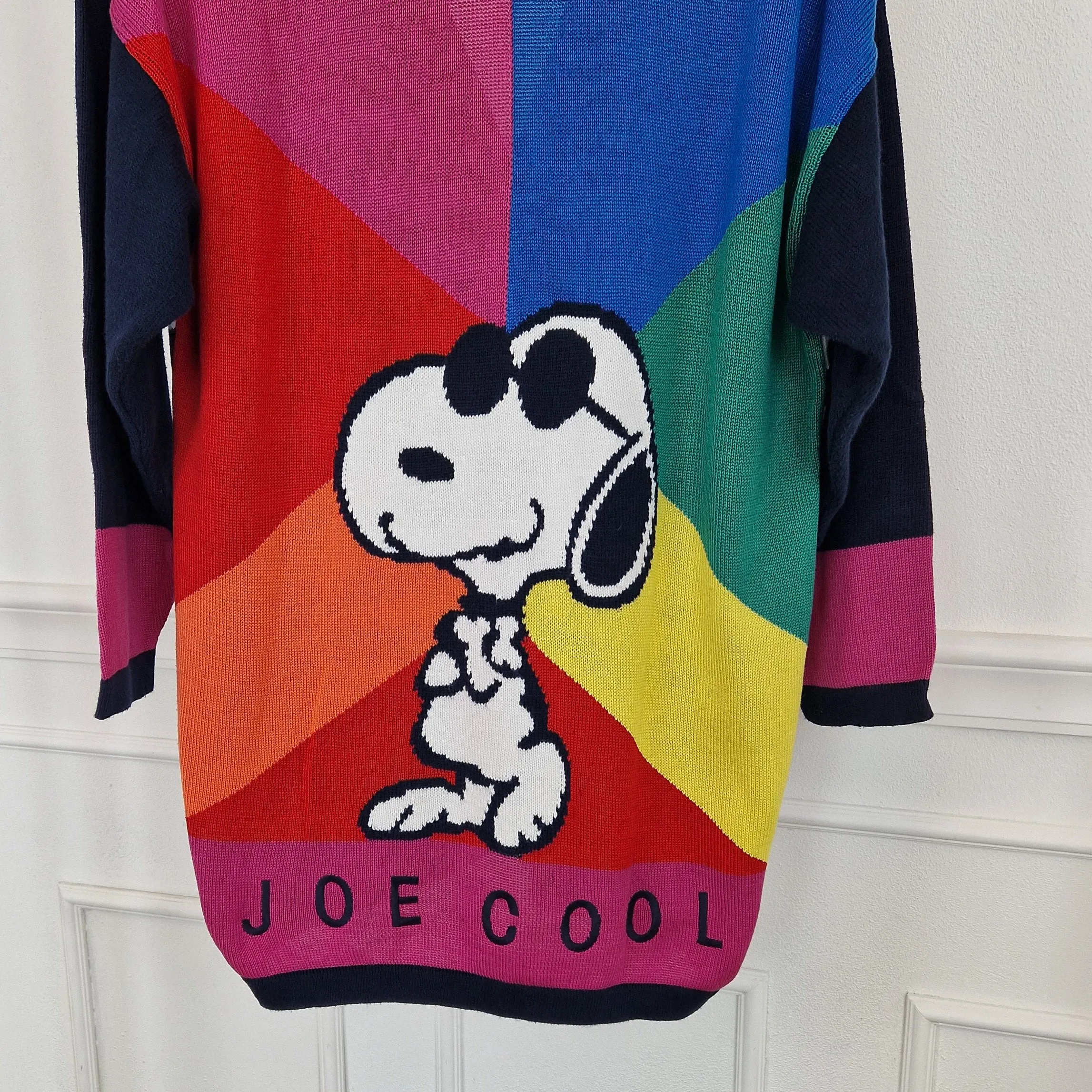 Cardigan vintage Jc de Castelbajac "Joe Cool" snoopy