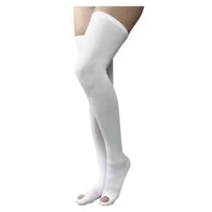 Cardinal Health 23640-625 Allegiance Thigh-Length Anti-Embolism Compression Stockings, 1 Pair